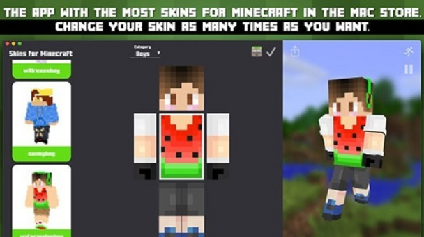 我的世界皮肤制作器Mac截图