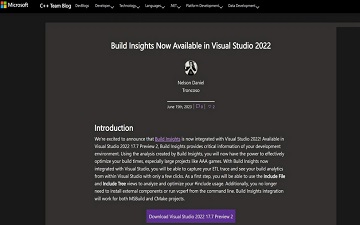 微软将“生成见解”工具引入 Visual Studio 2022