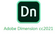 Adobe Dimension cc2021段首LOGO