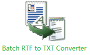 Batch RTF to TXT Converter段首LOGO