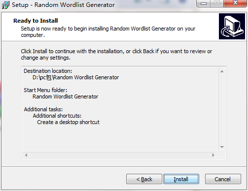 Random Wordlist Generator截图