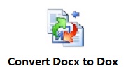 Convert Docx to Dox段首LOGO