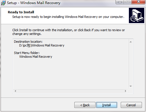 Windows Mail Recovery截图