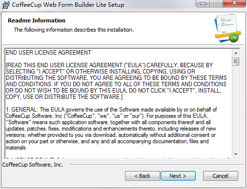 CoffeeCup Web Form Builder截图