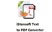 iStonsoft Text to PDF Converter段首LOGO