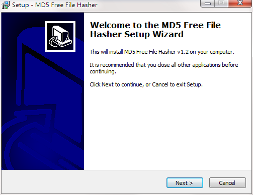 MD5 Free File Hasher截图