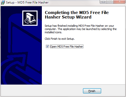 MD5 Free File Hasher截图
