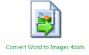 Convert Word to Images 4dots段首LOGO