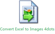 Convert Excel to Images 4dots段首LOGO