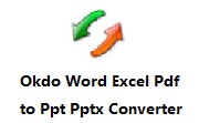 Okdo Word Excel Pdf to Ppt Pptx Converter段首LOGO