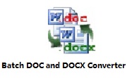 Batch DOC and DOCX Converter段首LOGO