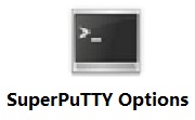 SuperPuTTY Options段首LOGO