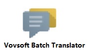 Vovsoft Batch Translator段首LOGO