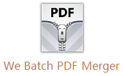 We Batch PDF Merger段首LOGO