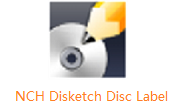 NCH Disketch Disc Label段首LOGO