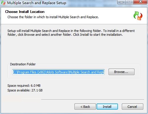 Multiple Search and Replace截图