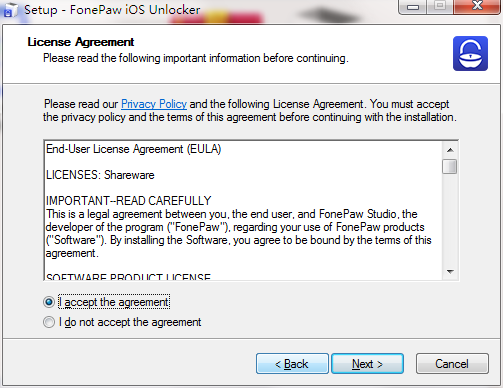 FonePaw iOS Unlocker截图