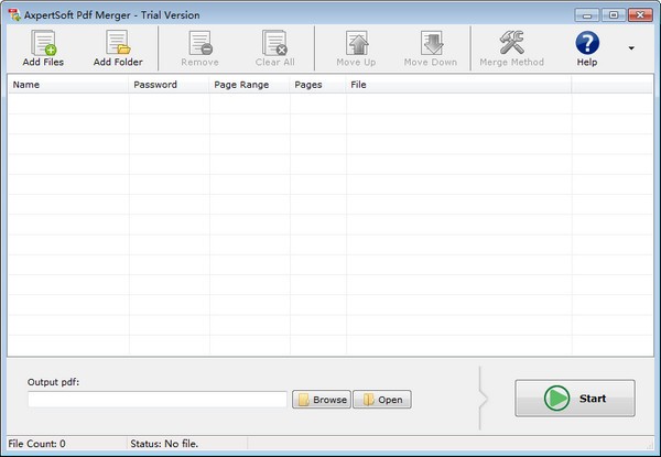Axpertsoft PDF Merger截图