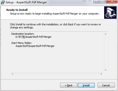 Axpertsoft PDF Merger截图