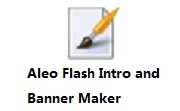 Aleo Flash Intro and Banner Maker段首LOGO