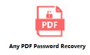 Any PDF Password Recovery段首LOGO