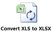 Convert XLS to XLSX段首LOGO