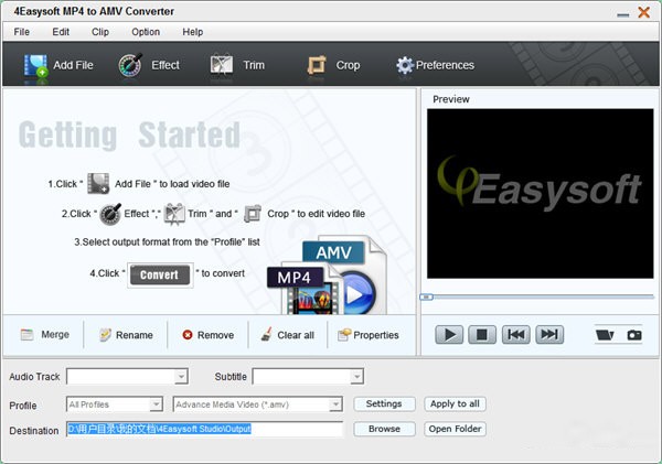 4Easysoft MP4 to AMV Converter