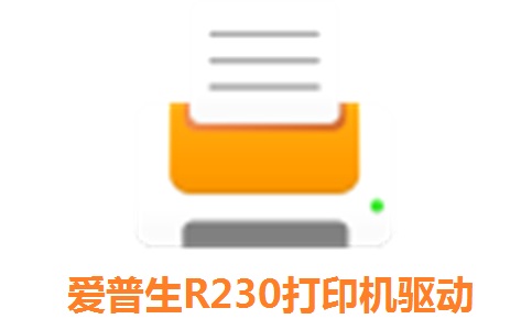  The first LOGO of the drive section of Epson R230 printer