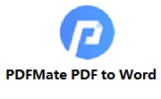 PDFMate PDF to Word段首LOGO