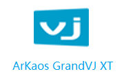 ArKaos GrandVJ XT段首LOGO