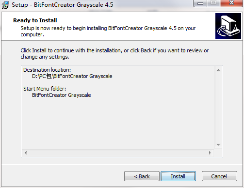 BitFontCreator Grayscale截图