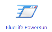 BlueLife PowerRun段首LOGO