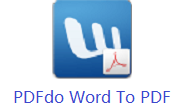 PDFdo Word To PDF段首LOGO