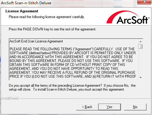 arcsoft scan n stitch deluxe activation code