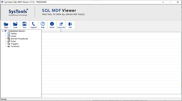 SysTools SQL MDF Viewer截图