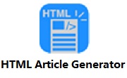 HTML Article Generator段首LOGO