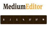 MediumEditor段首LOGO