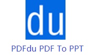 PDFdu PDF To PPT段首LOGO