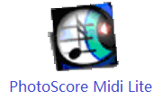 PhotoScore Midi Lite段首LOGO