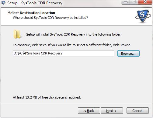 SysTools CDR Recovery截图