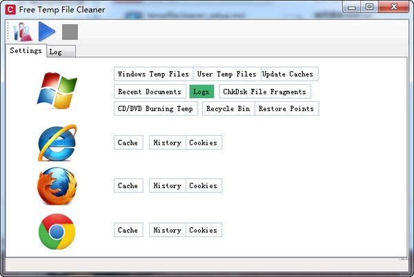 Free Temp File Cleaner截图