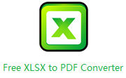 Free XLSX to PDF Converter段首LOGO
