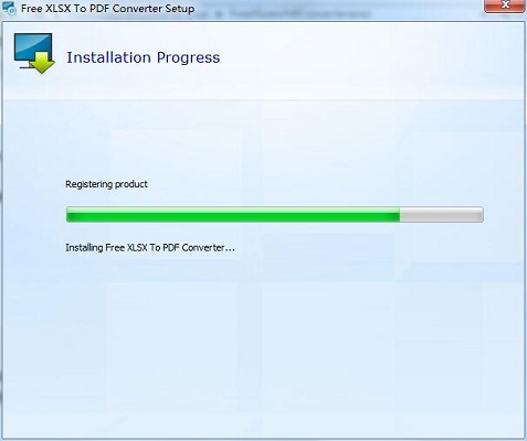 Free XLSX to PDF Converter截图