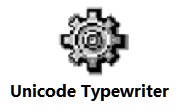 Unicode Typewriter段首LOGO