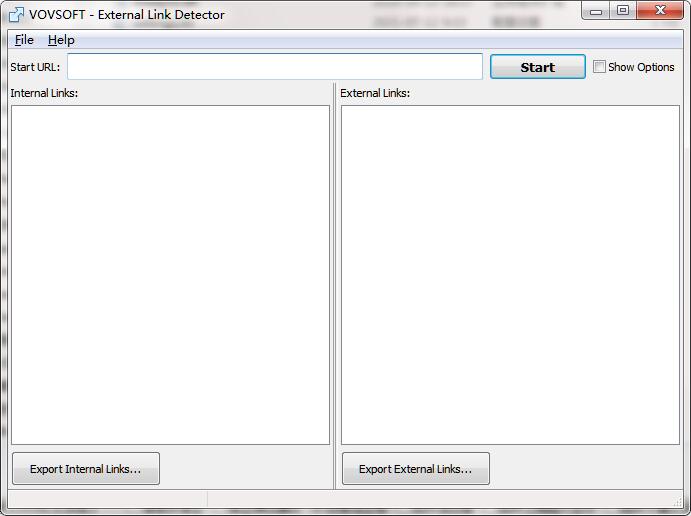 VovSoft External Link Detector截图