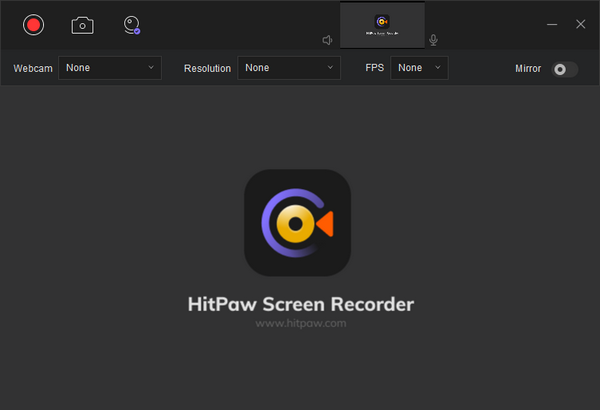 Hitpaw Screen Recorder截图0