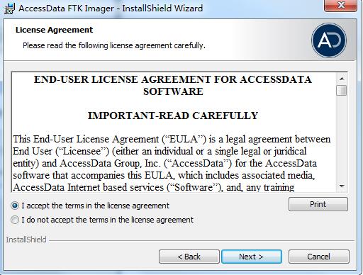 AccessData FTK Imager截图