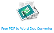 Free PDF to Word Doc Converter段首LOGO