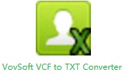 VovSoft VCF to TXT Converter段首LOGO