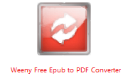 Weeny Free Epub to PDF Converter段首LOGO
